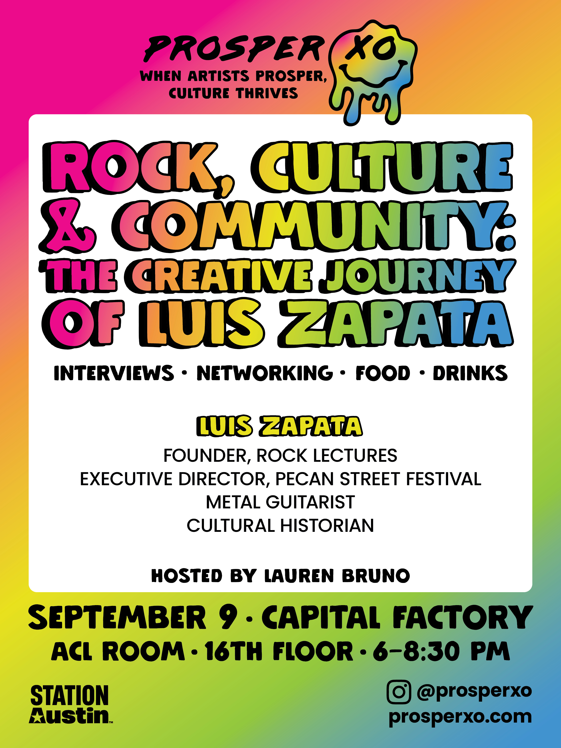 Rock, Culture & Community: The Creative Journey of Luis Zapata