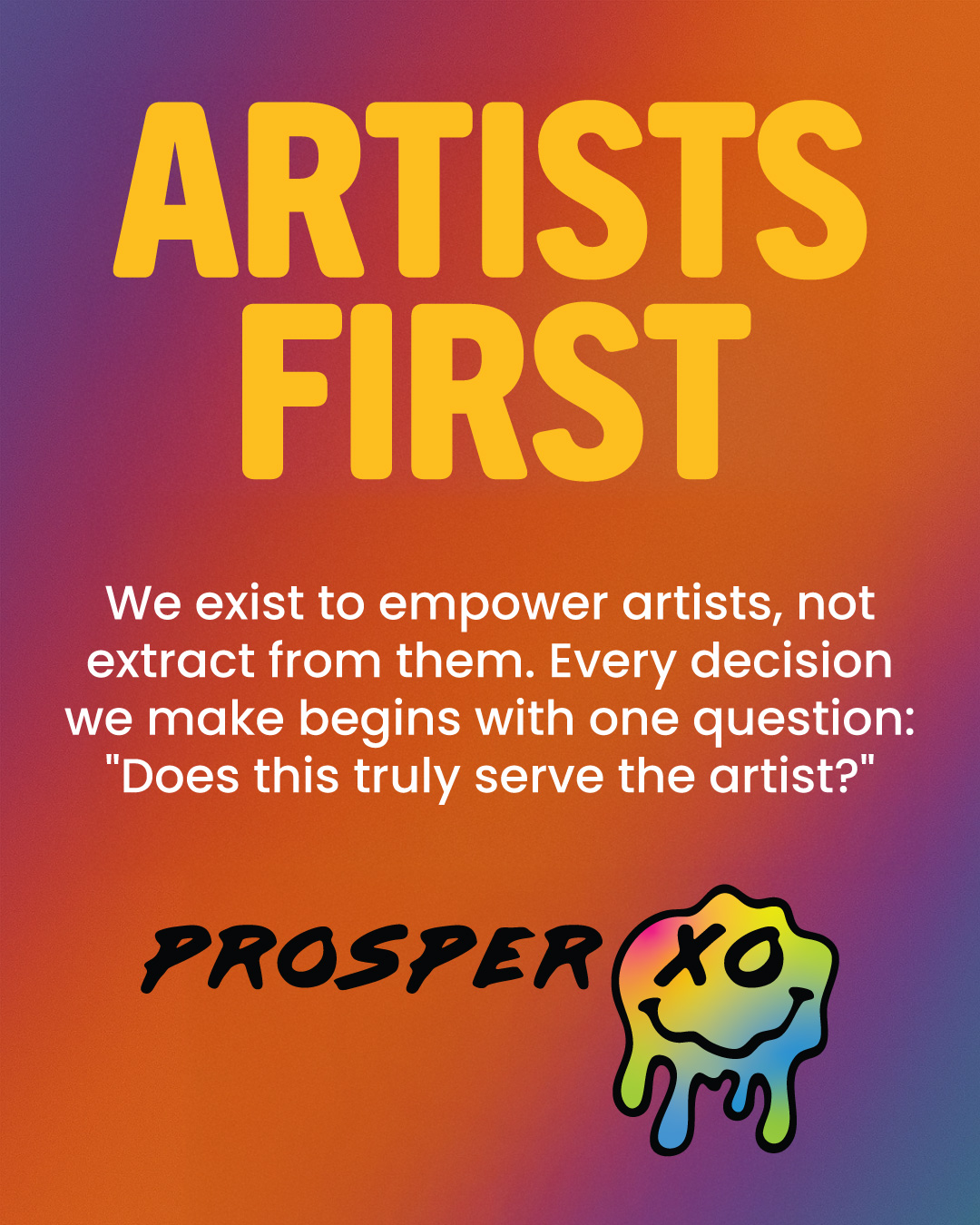 Artists First