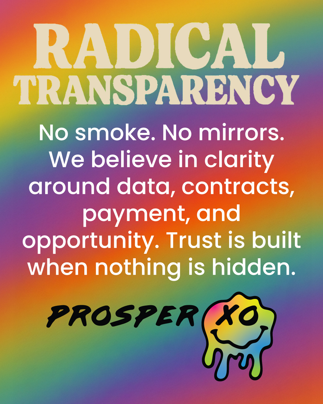 Radical Transparency